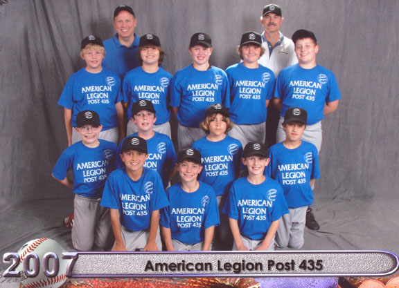2007 American Legion Little League Team